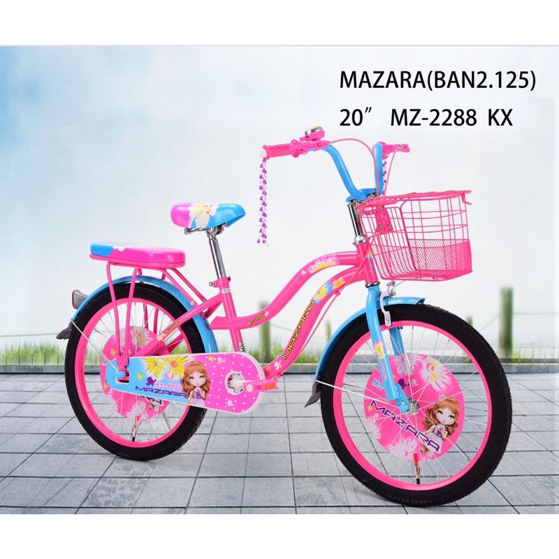 Sepeda mazara anak cewek ban 20inch