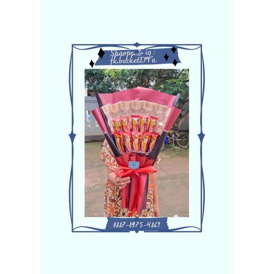 

bucket snack + uang 100 % amanah