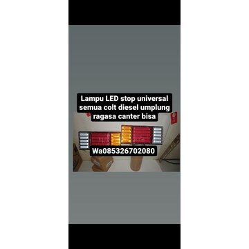 Stop Lamp Led Truk Flash Lampu Belakang Led Truk 24v Flash