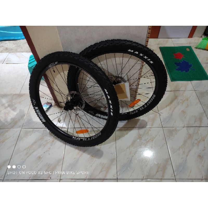 whellaet nautilus 27,5 plus ban maxxis 27,5x225