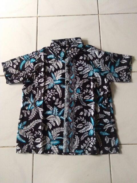 Batik Couple Keluarga Sania Ruffle Ori Ndoro Jowi Dnt Blarakbiru