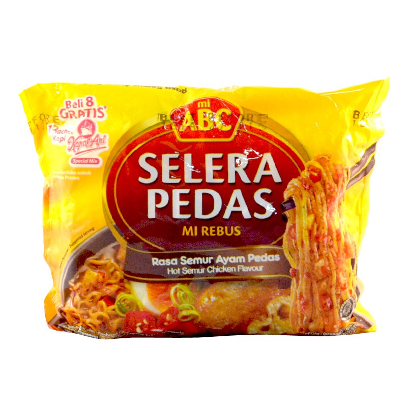 

ABC MIE REBUS SEMUR AYAM PEDAS 70GR