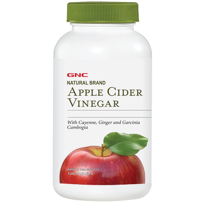 

GNC NATURAL BRAND APPLE CIDER VINEGAR (439023) - 120 TABLET