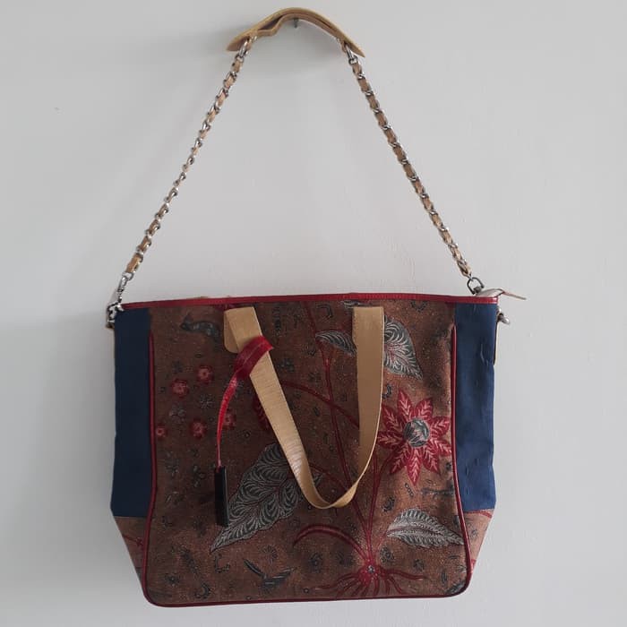 

Tas Batik Lawas Kopi tutung Cokelat ls900
