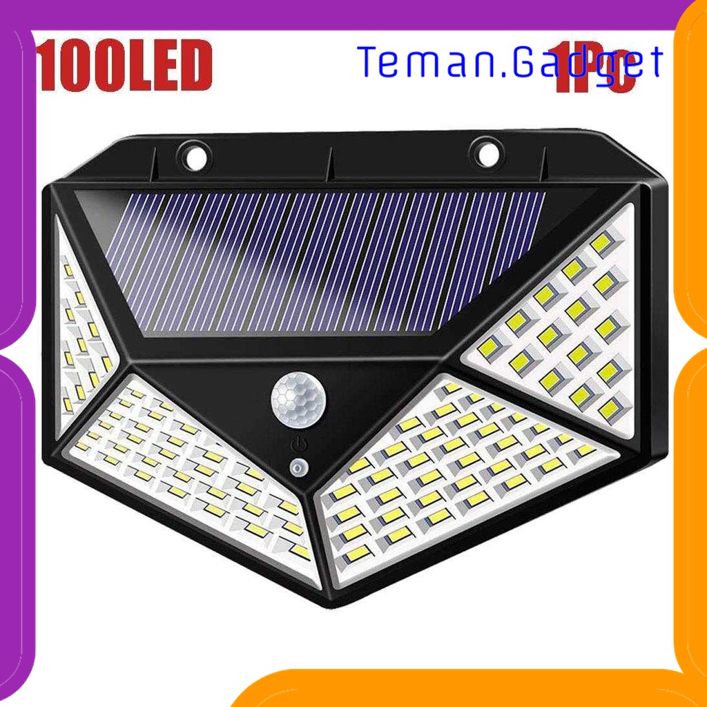 TG-DG022 TAFFLED LAMPU TAMAN SOLAR PANEL SENSOR GERAK 100 LED - HW1015