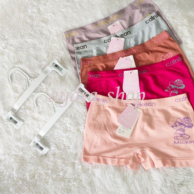 1 LUSIN CELANA DALAM BOXER SEGIEMPAT WANITA PREMIUM CALNIKEAN Pioli