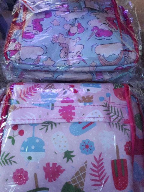 Tas Bekal Susun Jumbo Unicorn Tosca Lc / Lunch Bag Doubledecker