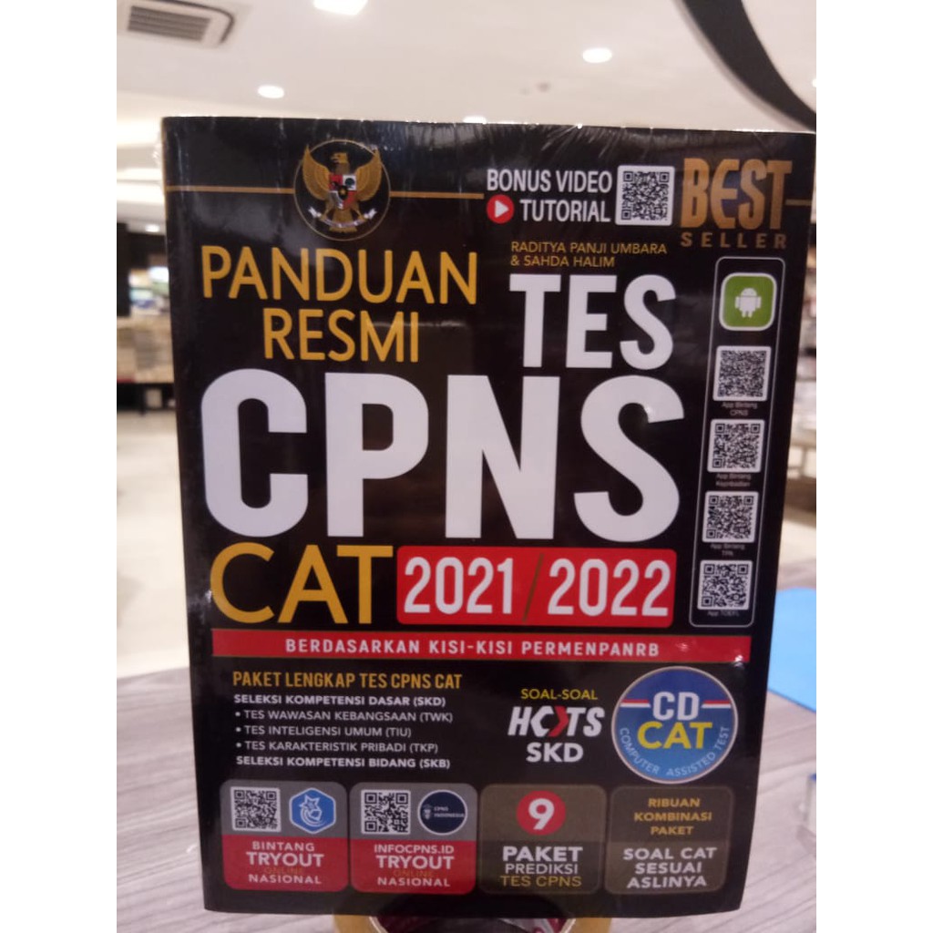 Gramedia Lampung - PANDUAN RESMI SELEKSI TES CPNS CAT 2021/2022