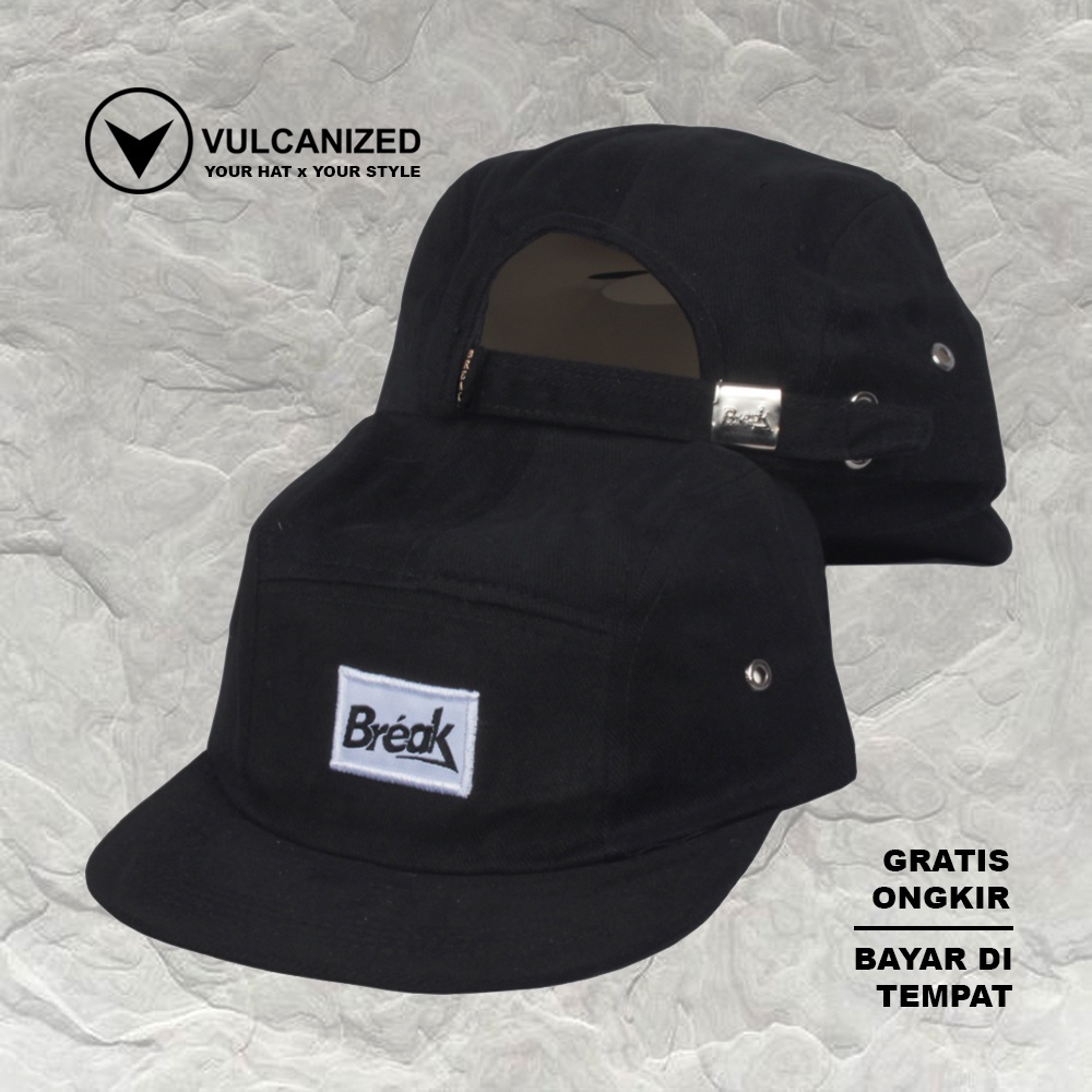 Topi Baseball Caps Distro BREAK Pria Bordir Premium Branded Bahan Ori Raffel