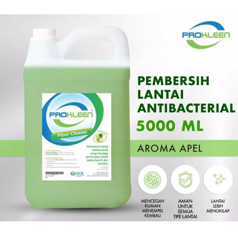 Pembersih Lantai Antibacterial  PROKLEEN Floor Cleaner 5 Liter ORIGINAL