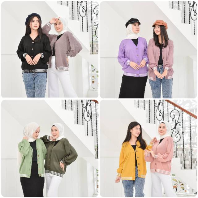 Cardigan tribal wanita/outer cardigan rajut halus/cardigan rakut tipis cewek/cardigan 8 warna