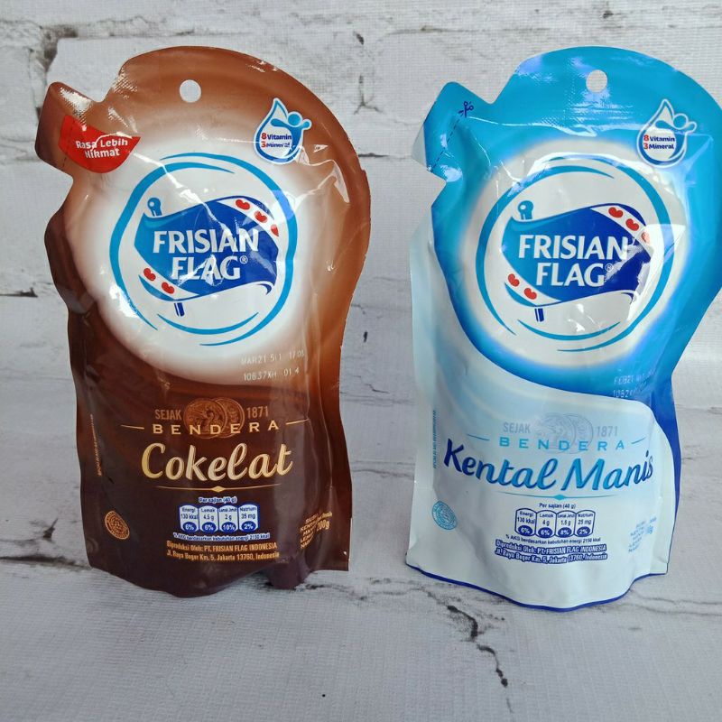 Frisian Flag Susu Bendera Kental Manis Pouch 200 gr
