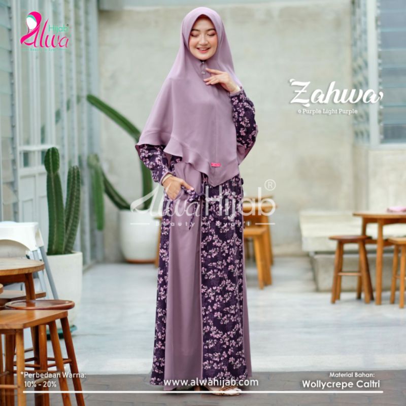 ZAHWA SET ORIGINAL ALWA HIJAB