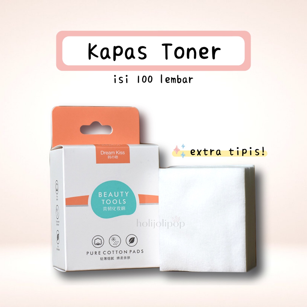 Kapas Tipis Kapas Silcot isi 100 lembar