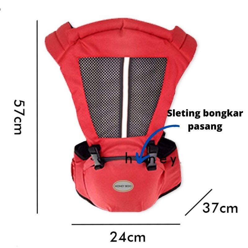 gendongan bayi hipseat  4 in 1