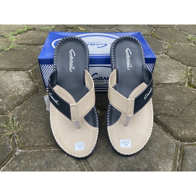 SANDAL JAPIT PRIA CARVIL JAHIT (JP) / SANDAL TERLARIS SANDAL PRIA