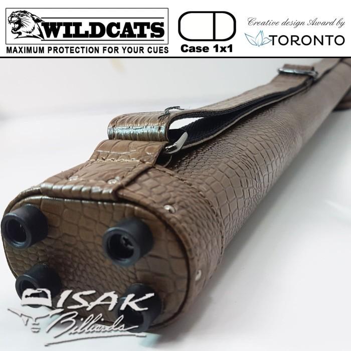 Toronto Wildcats 1x1 Case 333 - Tas Stick Hard Cue Billiard Biliar