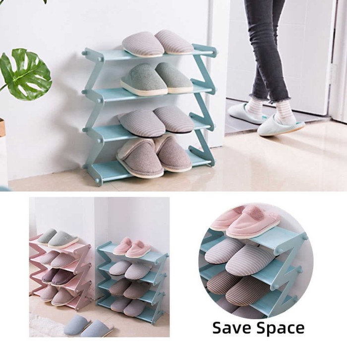 Z SHOE RACK - rak sepatu multifungsi portable 4 susun