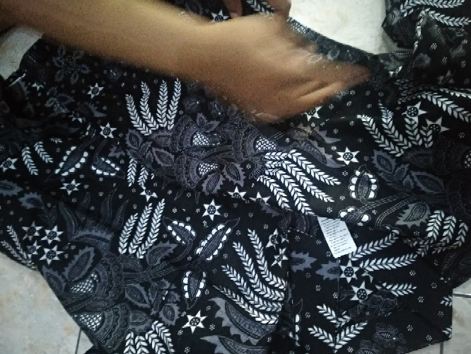 Nivana Batik - Kemeja Panjang Batik Sogan Manggar Abu | Atasan Pria Batik Klasik Modern