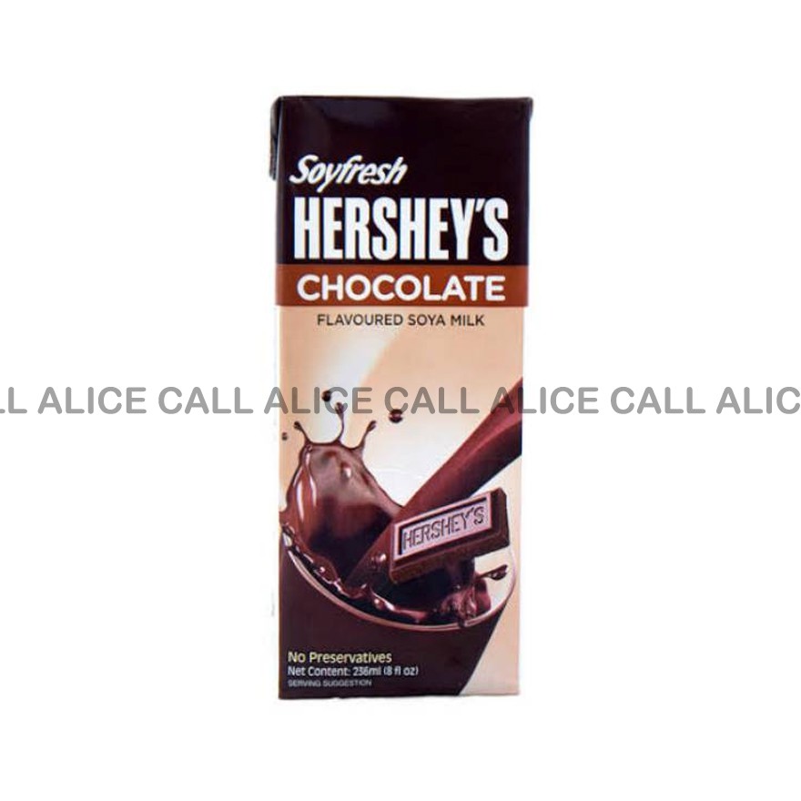 

SUSU HERSHEY'S SOYFRESH HERSHEYS MILK CHOCOLATE 250 ML