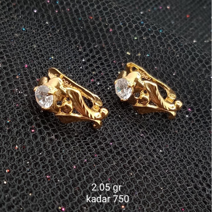 Anting Emas 17 K - 2.05 gr Kadar 750 - 2135