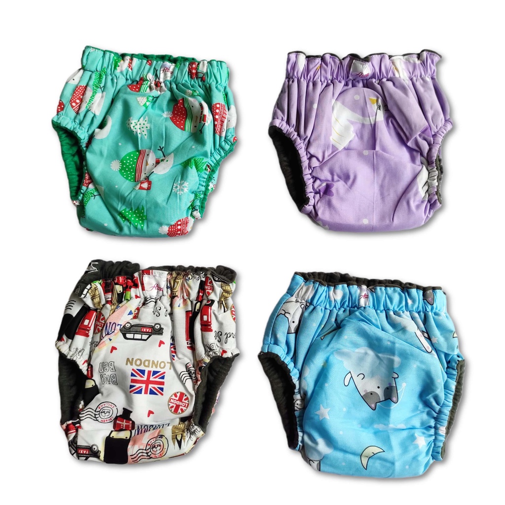 Popok Bayi Cuci Ulang Original Azza Popok Kain Bayi Popok Kain Celana Clodi Cloth Diaper Anti Bocor