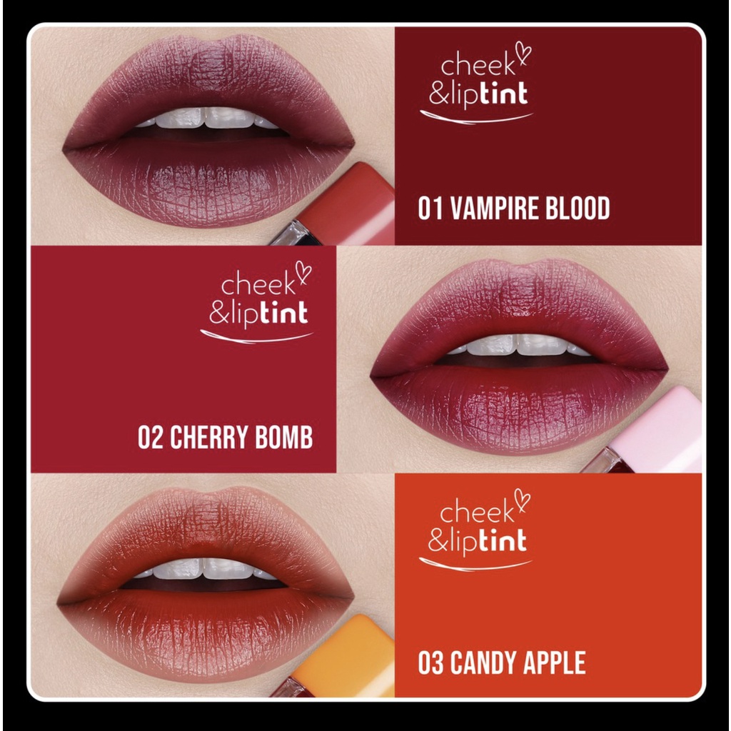 Implora Cheek &amp; Liptint / Lip Tint Cair / Ice Cream 5.5gr