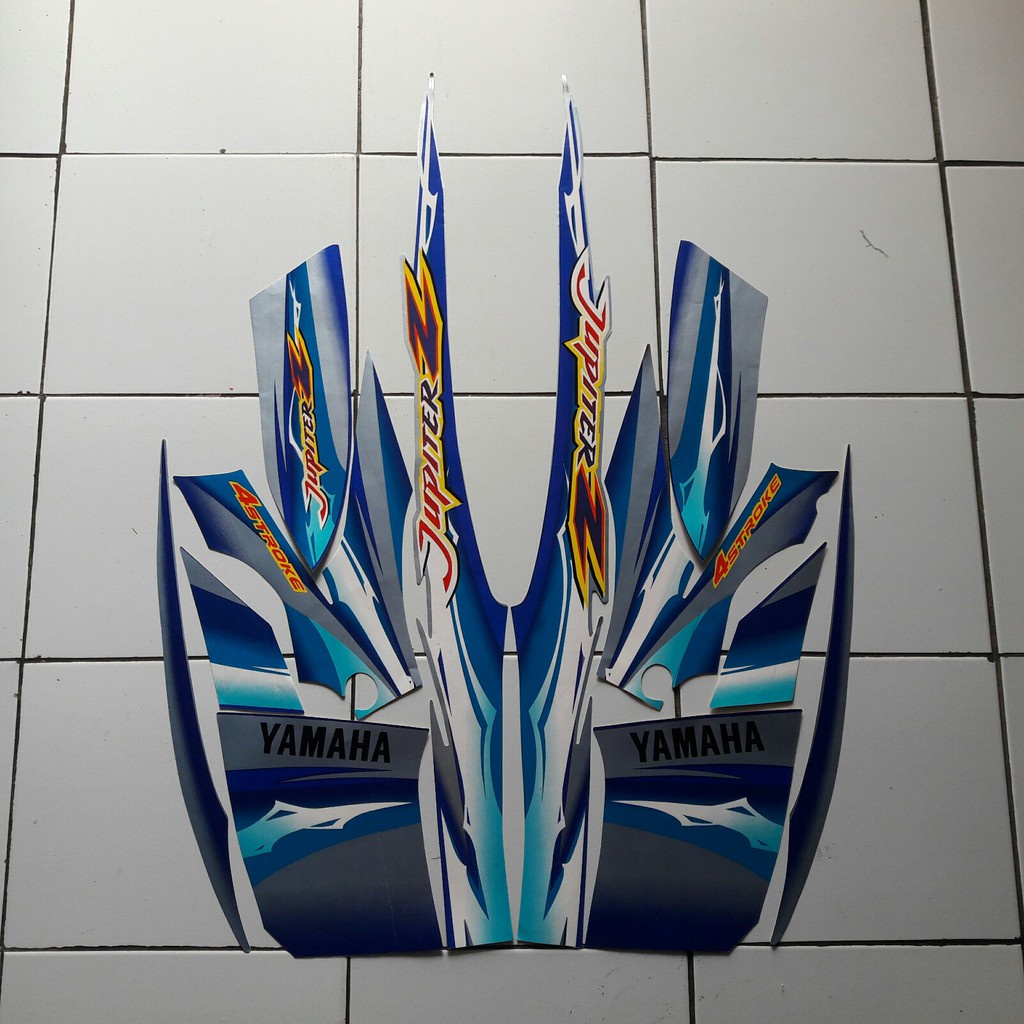 striping stiker motor jupiter z std 2004