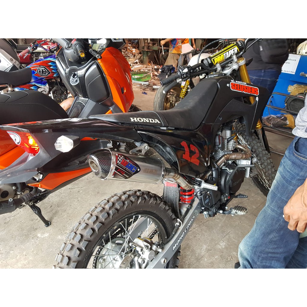 wrc knalpot racing KLX / CrF / Dtracker / 100% original  wrc / wrc asli