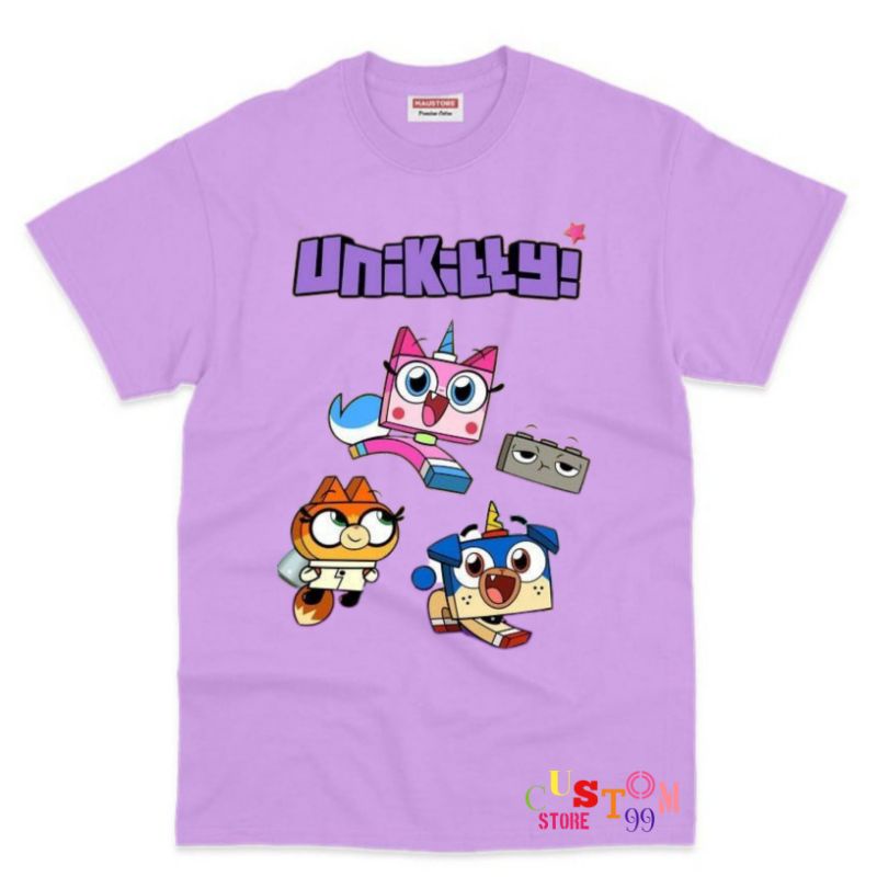 BAJU KAOS UNIKITTY ANAK KARTUN TERBARU BAHAN PREMIUM
