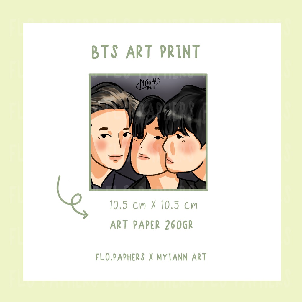 [BTS] ART PRINT RM V JHOPE Fanart