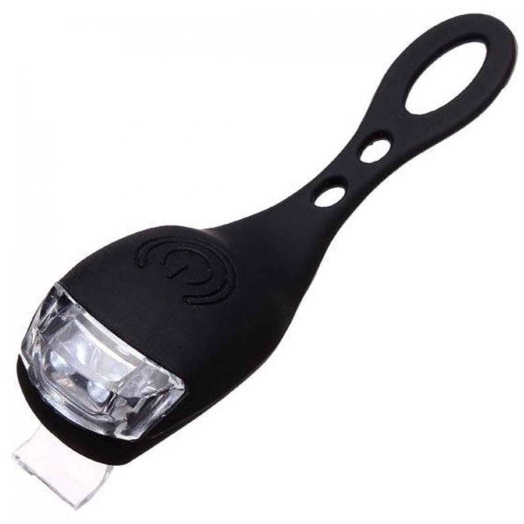 Lampu Sepeda LED Slicon Waterproof 1 PCS - HJ008-2/perangkat aksesoris sepeda headlemp lampu sepeda/penerangan malam lampu sepeda/senter sepeda lampu depan/lampu rambu-rambu sepeda/sepeda gunung malam sarung tangan sepeda peralatan olahraga