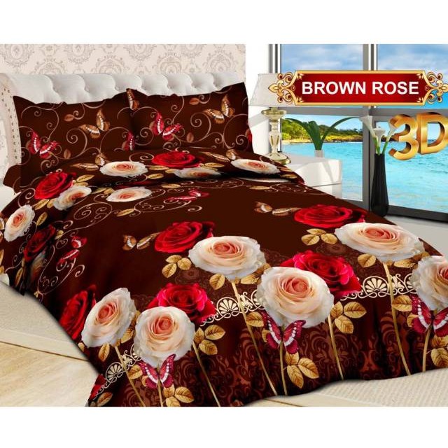 SPREI LADYROSE 180X200 CORAK DIOR