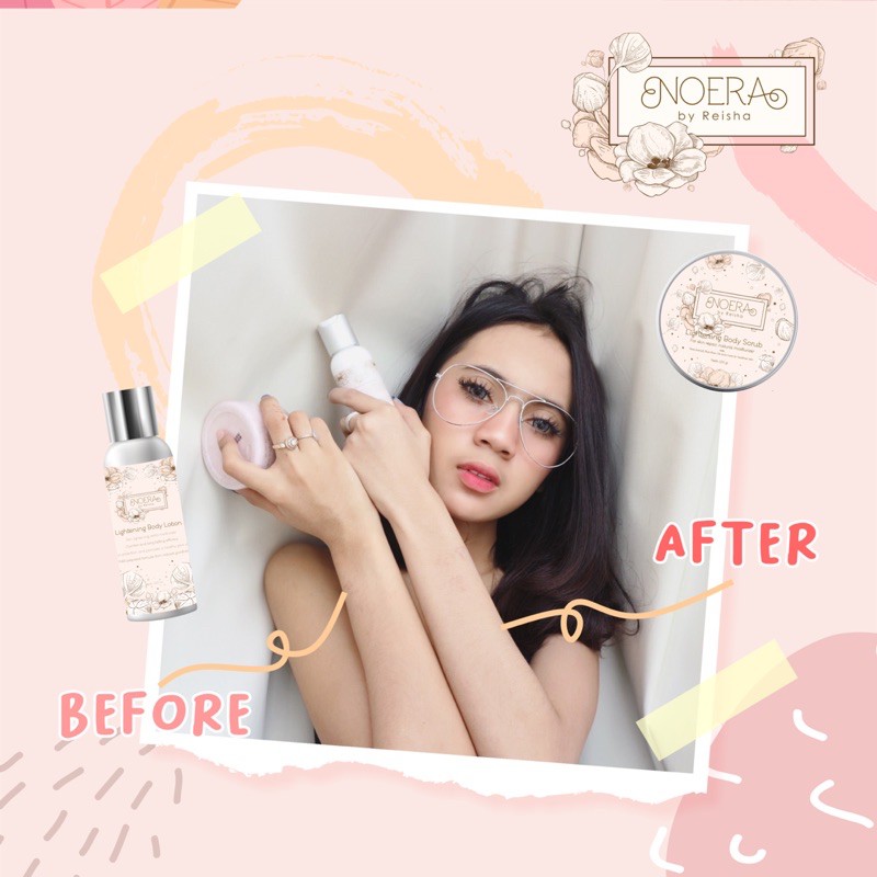 Noera Lightening Body Scrub BPOM