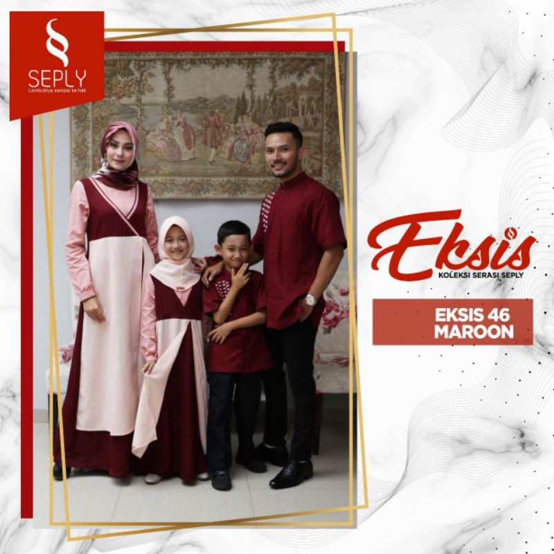 Sarimbit Murah Eksis 46 Maroon