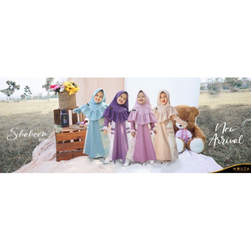 GAMIS ANAK SHAHEEN DRESS BY MOUZA