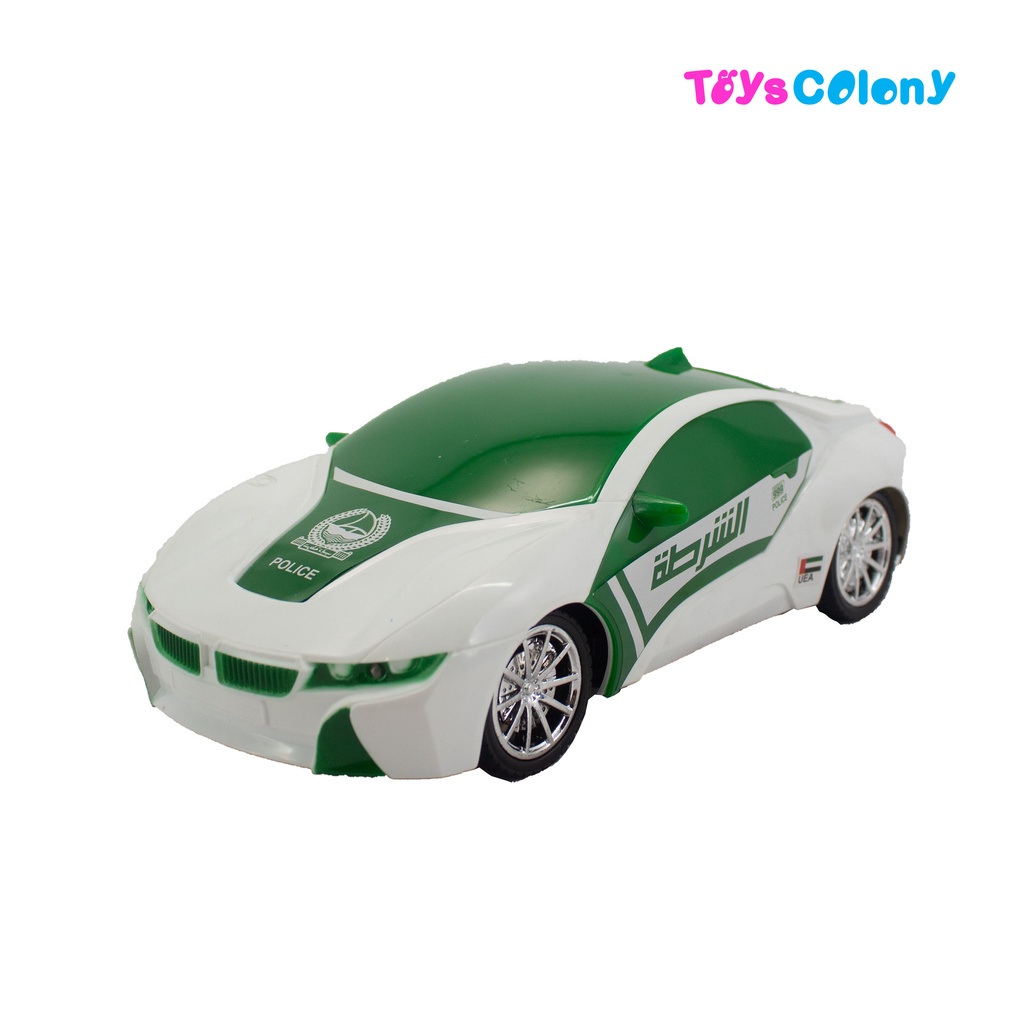 REX - Mobil Remote Control Polisi Internasional Car Rc RKC02083-1