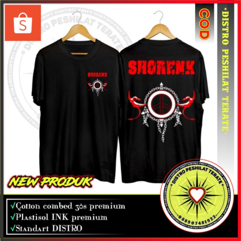 KAOS PSHT SHORENK SIMPEL (BISA COD)