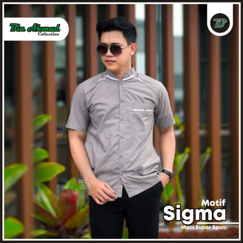 Baju Koko Polos Pria Lengan Pendek Baju Koko Polos Pria Baju Koko Gus Azmi Baju Koko El Rumi Baju At