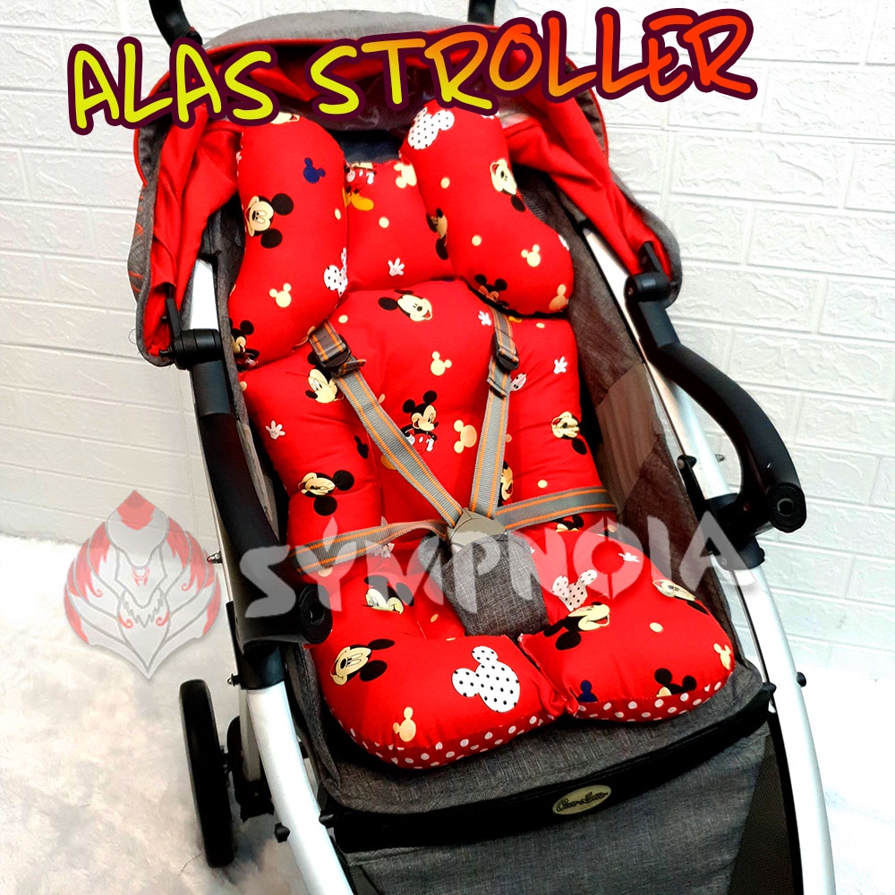 [COD] [NEW ARRIVAL] Alas Stroller Universal Strollerpad Pelindung Semua Stroller Model Elephant