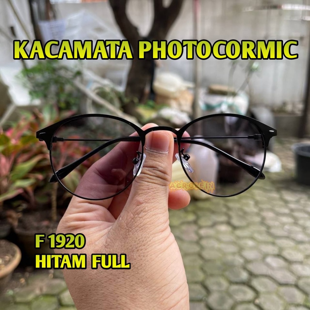 [TERMURAH] Kacamata Photocromic Korea / Anti Radiasi 2 In 1 Potokromik Photochromic Blue Ray Pria Wanita