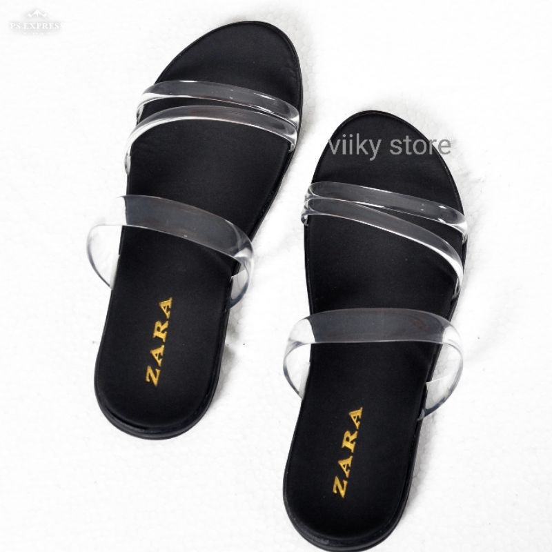 3.3 BIG SALE !! Sandal slop jely/sandal kaca/sandal teplek wanita