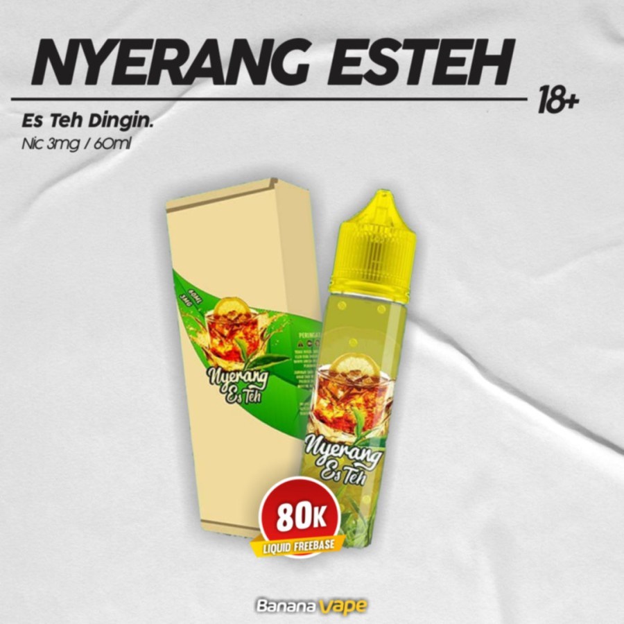 NYERANG ES TEH (Ice Lemon Tea) 60ML - AUTHENTIC