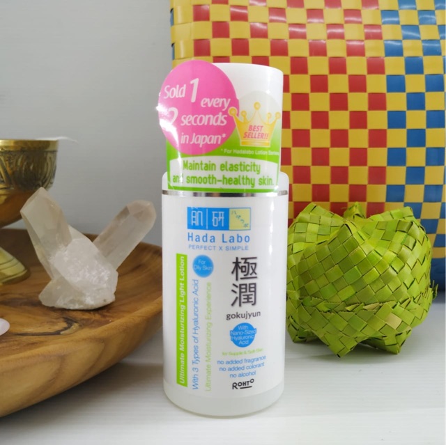 Hada Labo Gokujyun Ultimate Moisturizing Light Lotion 100Ml (Garis Hijau)