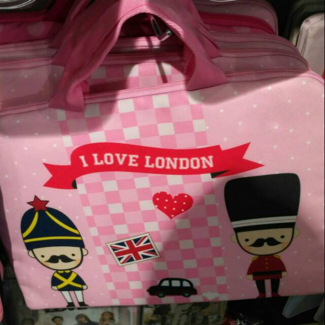 Tas Laptop Notebook 14" motif London