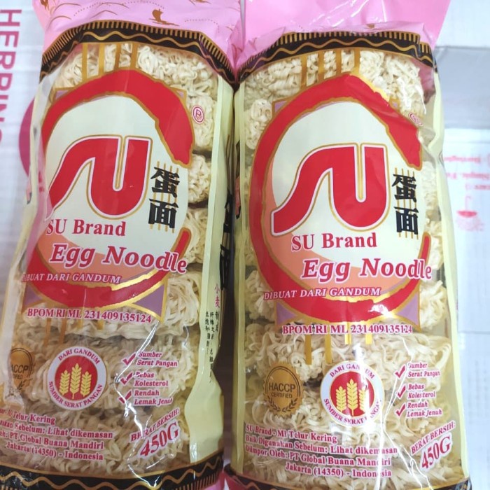 

Ss5g74gfd Su Brand Mie Telur Kering/ Eggs Noodles 450G Isi 8 Keping Bulat Ff04151