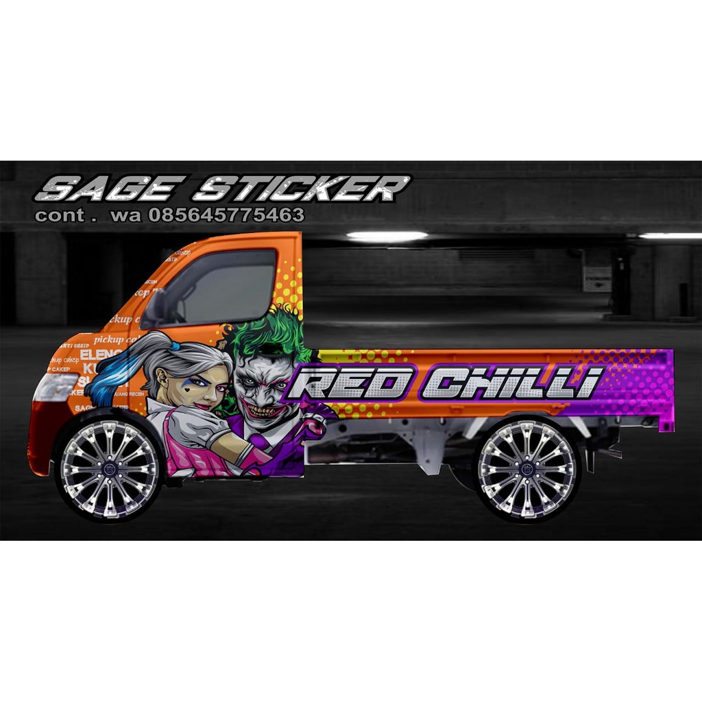 DECAL MOBIL GRANDMAX 4