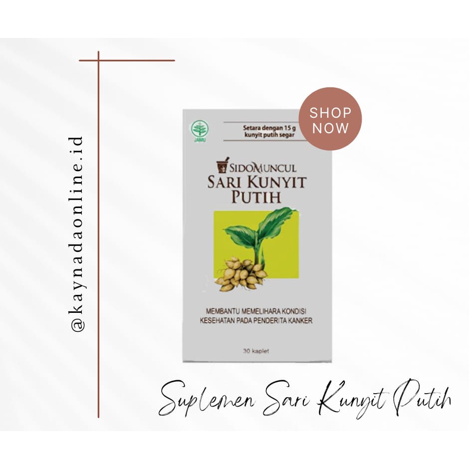 SARI KUNYIT PUTIH SIDOMUNCUL 30'k