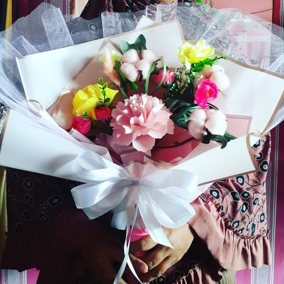 Dried Cotton Bunga Kapuk Bunga Kapas Kering