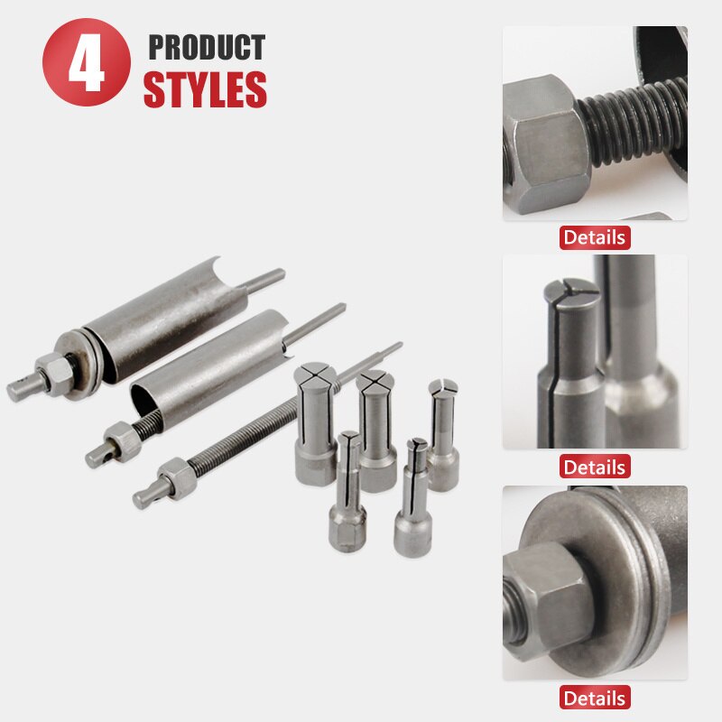 Treker Bearing Puller Set 8 Pcs Treker Bearing Tanam CVT Lepas Pembuka Dalam Laher Tutup Separator Disassembler Laker